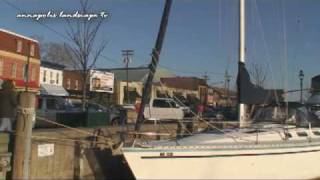 Annapolis MD - Main Street City Dock and Ego Alley