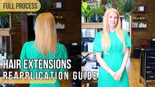 The ultimate guide to applying & placing hair extensions professionally