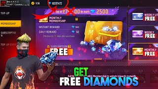 100% WORKING FREE DIAMOND TRICK  💎 HOW TO GET FREE 2000 DIAMONDS DAILY 🔥 || GARENA FREE FIRE