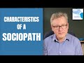 Characteristics of a sociopath