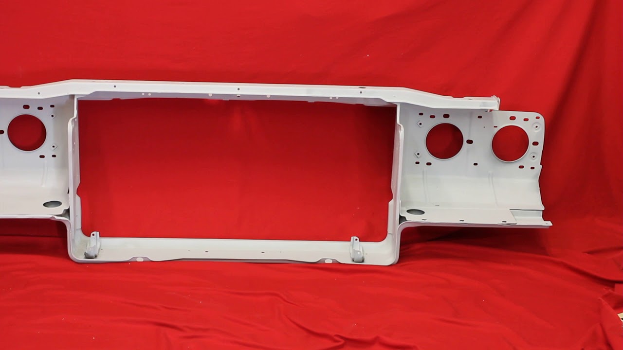 1969 Cutlass Radiator Core Support - YouTube