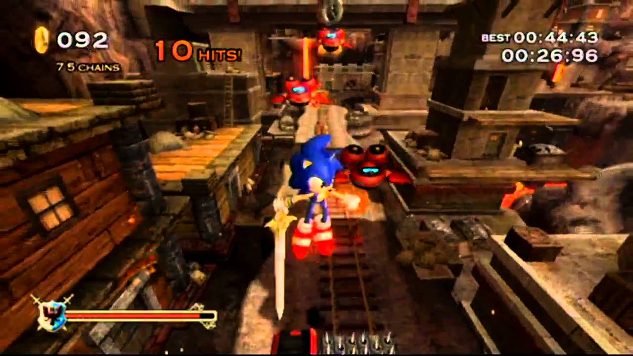 Sonic and the Black Knight (Wii) Molten Mine Legacy