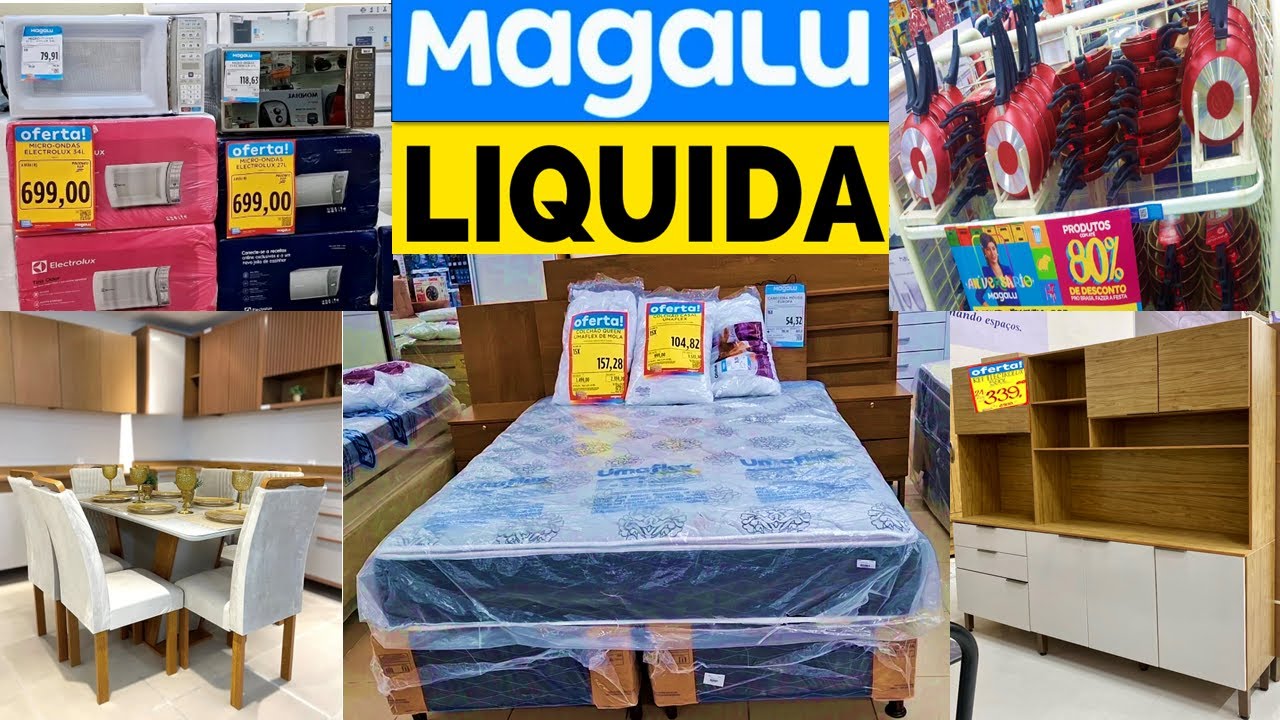 Vai ACABAR muito RÁPIDO o ESTOQUE no BOTA FORA no MAGAZINE LUIZA com OFERTAS na LOJA INTEIRA