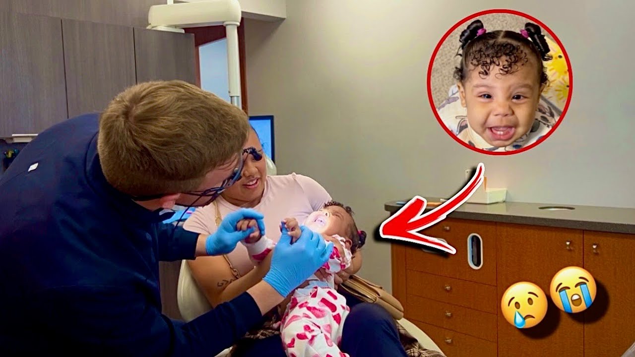 Our Baby's FIRST Dentist Appointment 🥺  *She Cried SO Much!!*
