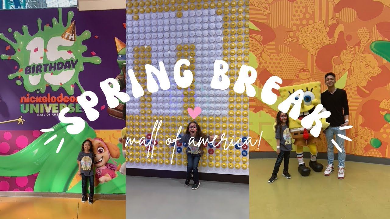 Vlog Trip | Spring Break 2023 | Mall of America! - YouTube