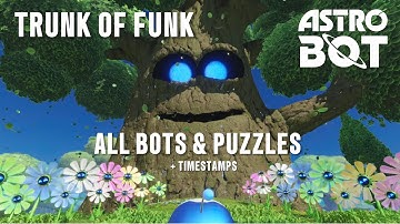Astro Bot PS5 - Trunk of Funk 100% - All Bots & Puzzles (with timestamps)