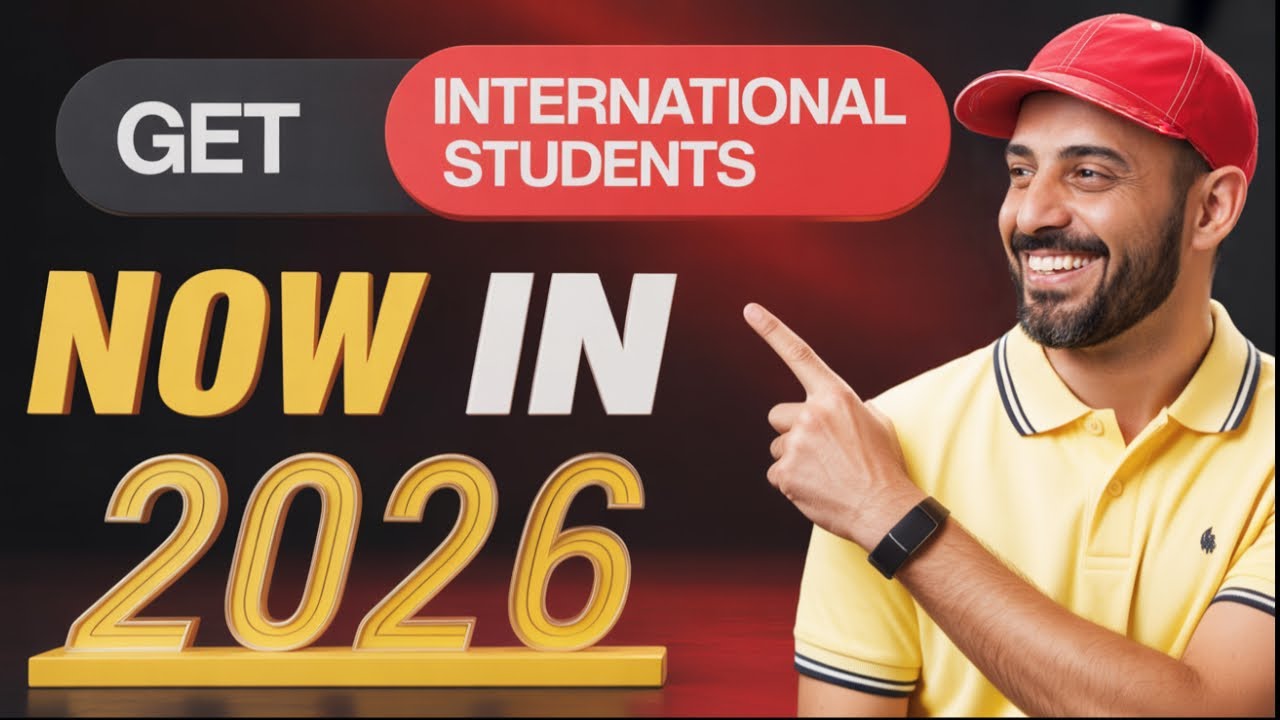 Get INTERNATIONAL Students NOW in 2026 || E Tutor Expert