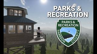 On the job with a park Ranger doing his patrol in Harrison County