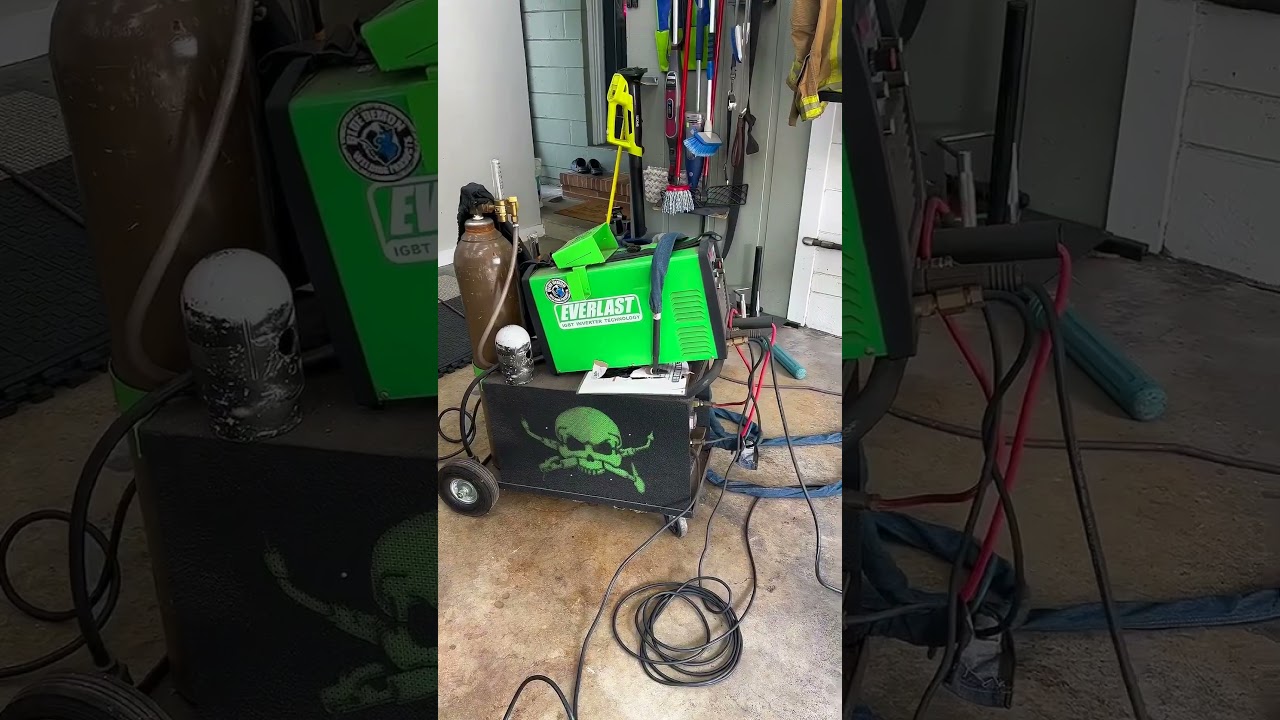 Light weld work on this detail trailer setup.  