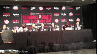 Kimbo Slice And Dada 5000 At Bellator 149 Press Conference