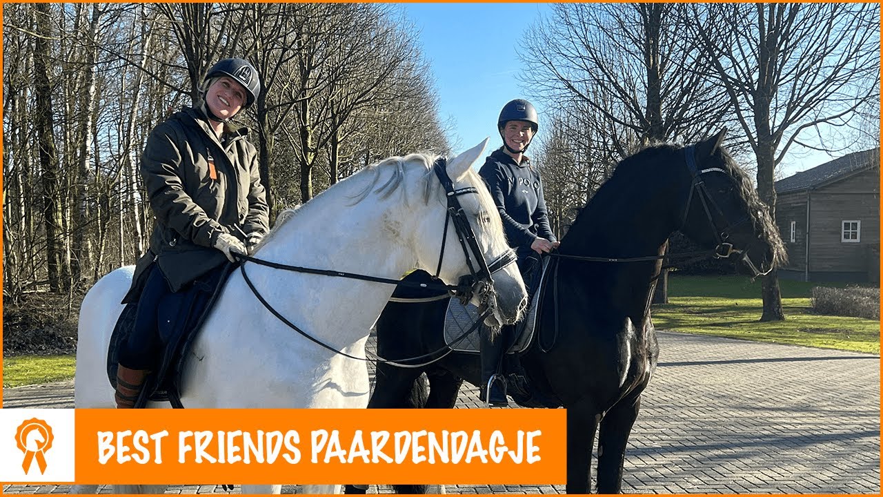 Een dag met je BFF op stal | PaardenpraatTV