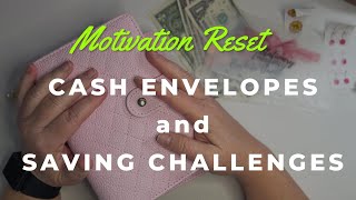 2026 Motivation Reset | Cash Envelopes and Savings Challenges