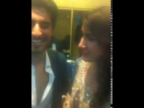 Asad Shan and Sanober Hussain at Pakistan Achievement awards in London 2013 - YouTube