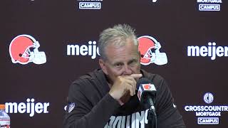 Cleveland Browns' Todd Monken Speaks to the Media Ahead of His First NFL Game as Head Coach