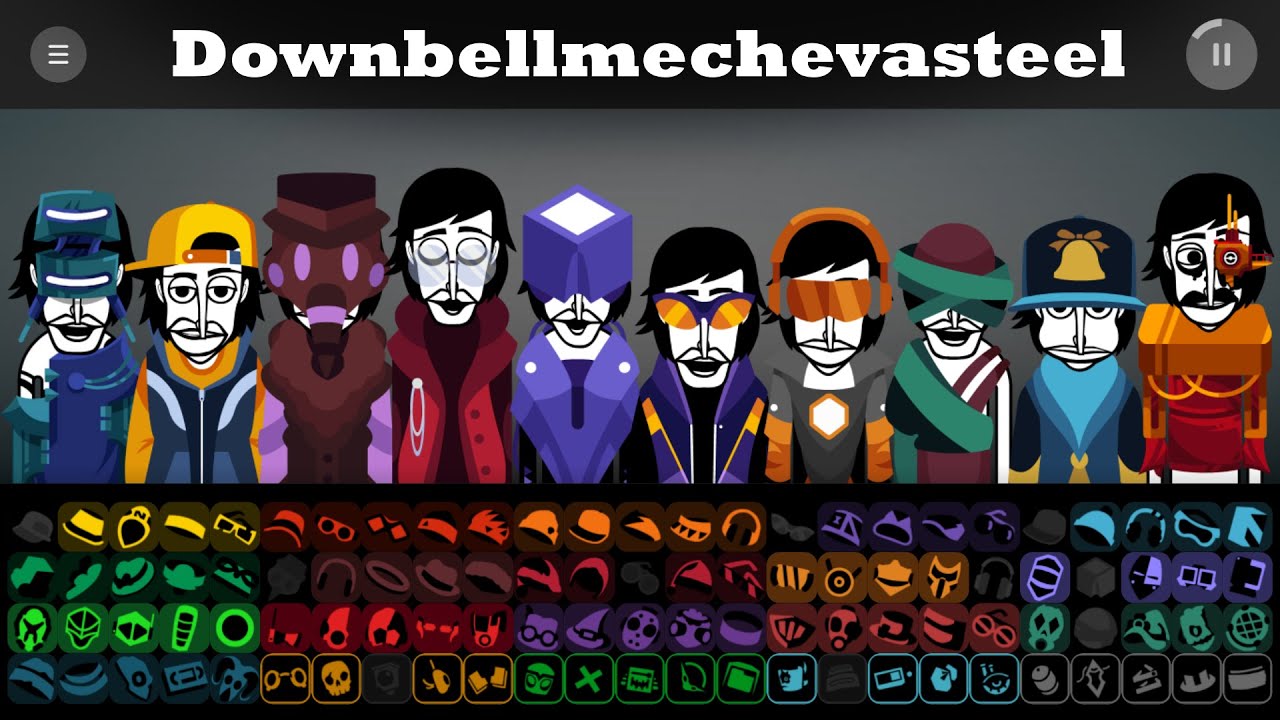 Downbellmechevasteel - An Incredibox Mashup (#3)