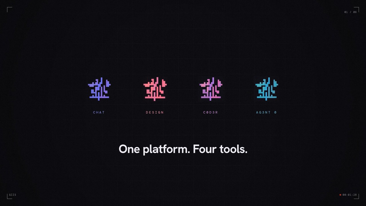 Think it. Design it. Code it. Run it. — 4 AI tools, one platform | GiiS ...