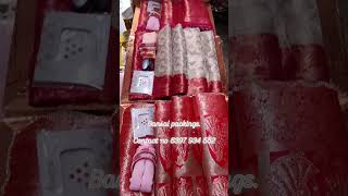 “Elegant Saree &amp; Lehenga Packing Ideas 💕 | Gift Packing Inspiration” #saharanpur #wedding
