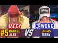 SF6 🤜 JACCY (#5 Ranked Alex) vs CHRIS WONG (Terry) 🤛 SF6 High Level Gameplay