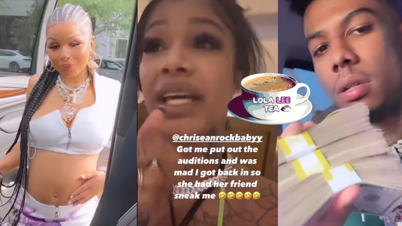 BlueFace side boo Cuzzxo said Chrisean got her friend to sneak her! Spills Blue Tea! ☕️ 05.12.2023