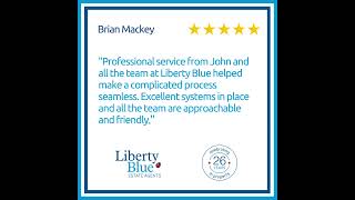 Liberty Blue Customer Review - Brian Mackey #waterford #estateagents #property #libertyblue