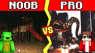 EXTRA SLIDE VS TRAIN EATER Build Challenge - NOOB VS PRO BATTLE - Maizen Mizen Mazien Parody