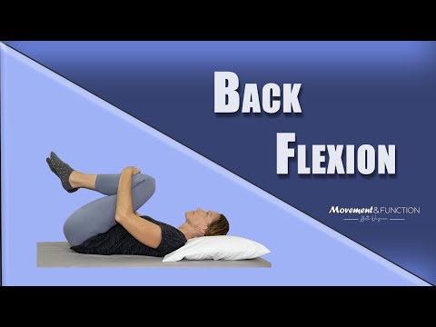 Lumbar Flexion Exercises | Back Pain, Sciatica, Stenosis | Knee to Chest & more