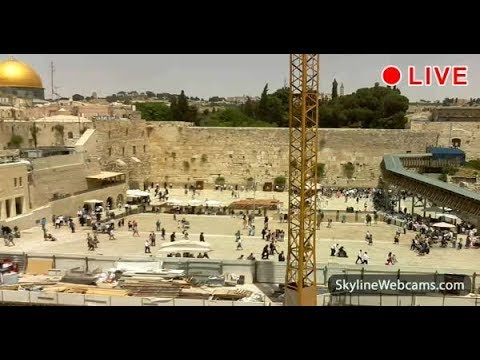 Live Webcam from the Western Wall in Jerusalem