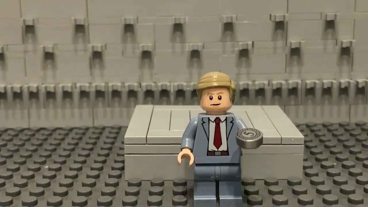 How to make Dark Knight's Harvey Dent in Lego