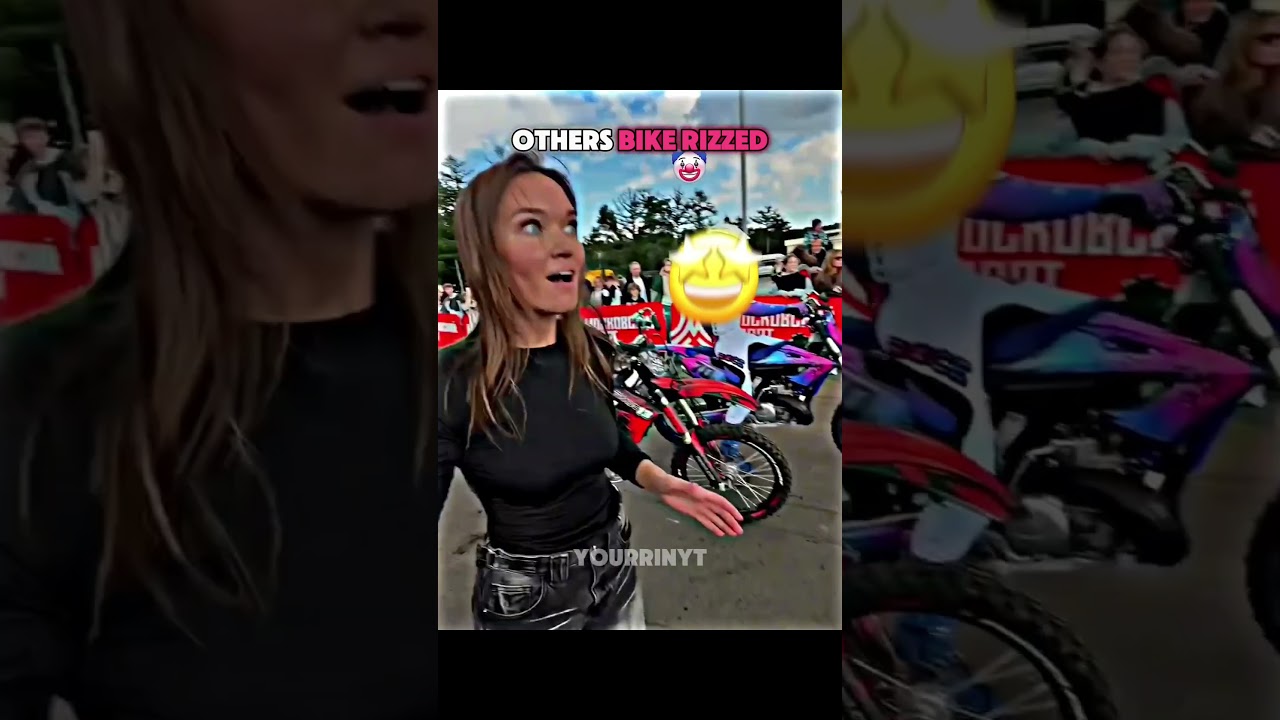 Normal bike rizz VS Last woman (she cooked) ☠️😈 #usa