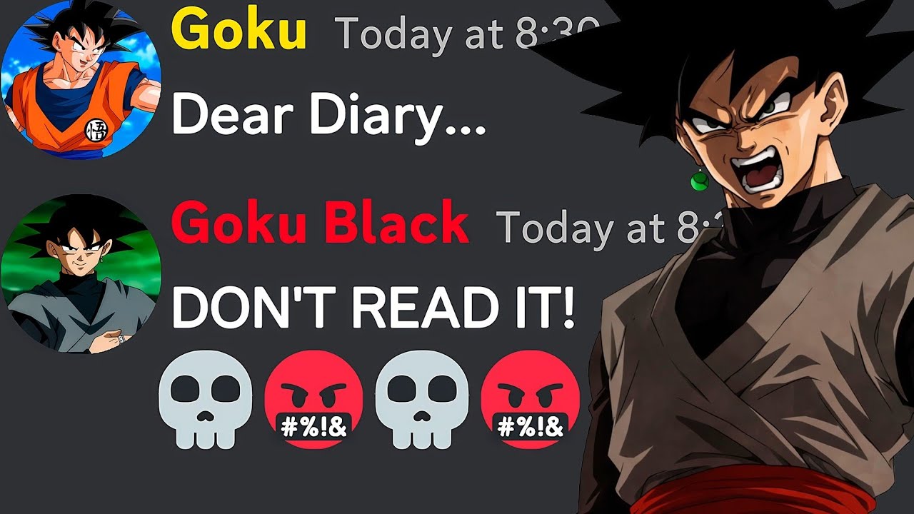 If Goku STOLE Goku Black's DIARY But It Gets Way Weirder
