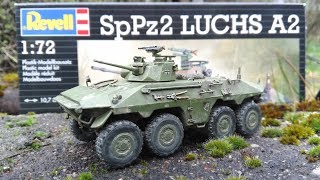 Revell Spähpanzer Luchs - 1/72 Modellbausatz // Full Build & Review