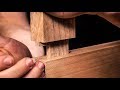 How to cut a MORTICE AND TENON JOINT by HAND