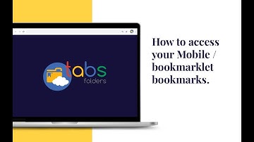 How to access your Mobile / bookmarklet bookmarks