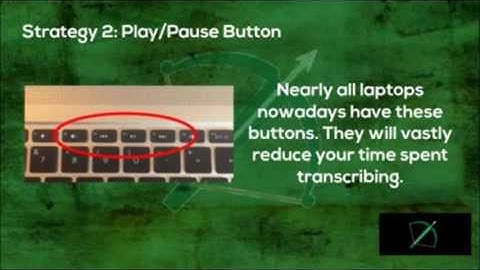 Speed Up Your Transcribing