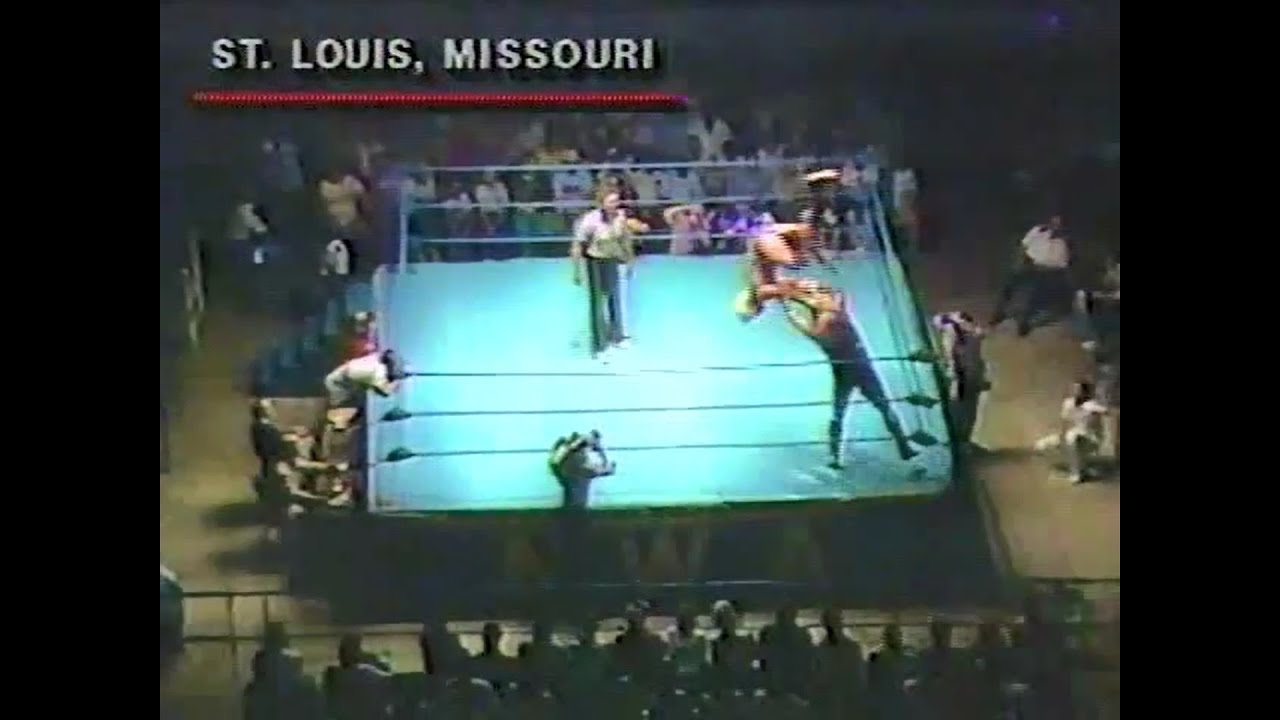 Highlights of Championship Match Dusty Rhodes vs Ric Flair   St Louis Aug 9th, 1986