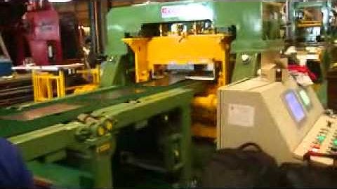 rotary shear Cut to Length Line  in Philippines (KJF100-3-650)