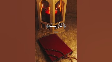 القارئ بلال دربالي - فتبسم ضاحكا من قولها وقال رب أوزعني أن أشكر نعمتك - سورة النمل اية ١٩