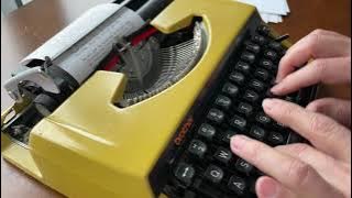 Typewriting | Brother Charger 11 Manual Typewriter