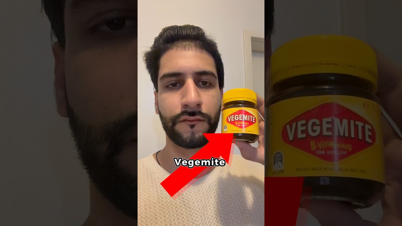 I tried Vegemite for the first time in my entire life in Australia 