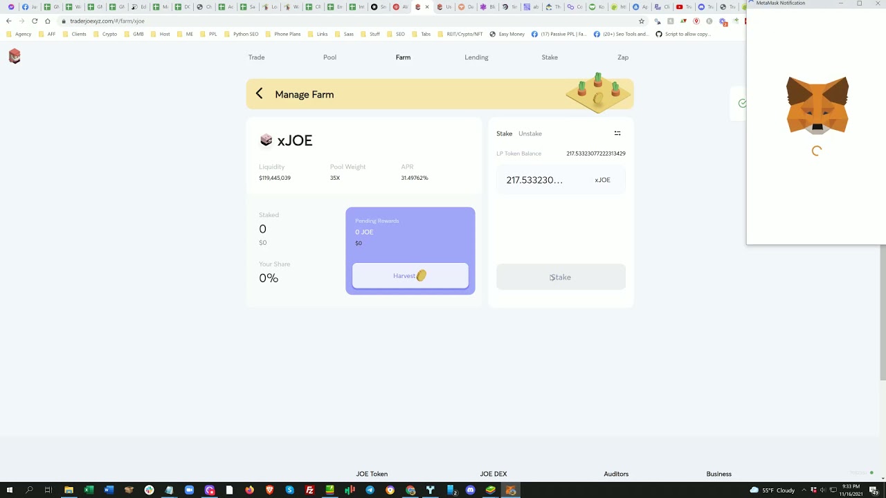 How To Farm Your xJoe For More Joe Compounding Effect Leveraging AVAX - How To Leverage AVAX Part 2