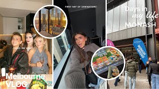 First Days in Melbourne!! 🇦🇺 | Monash Orientation, Room Tour + Haul!