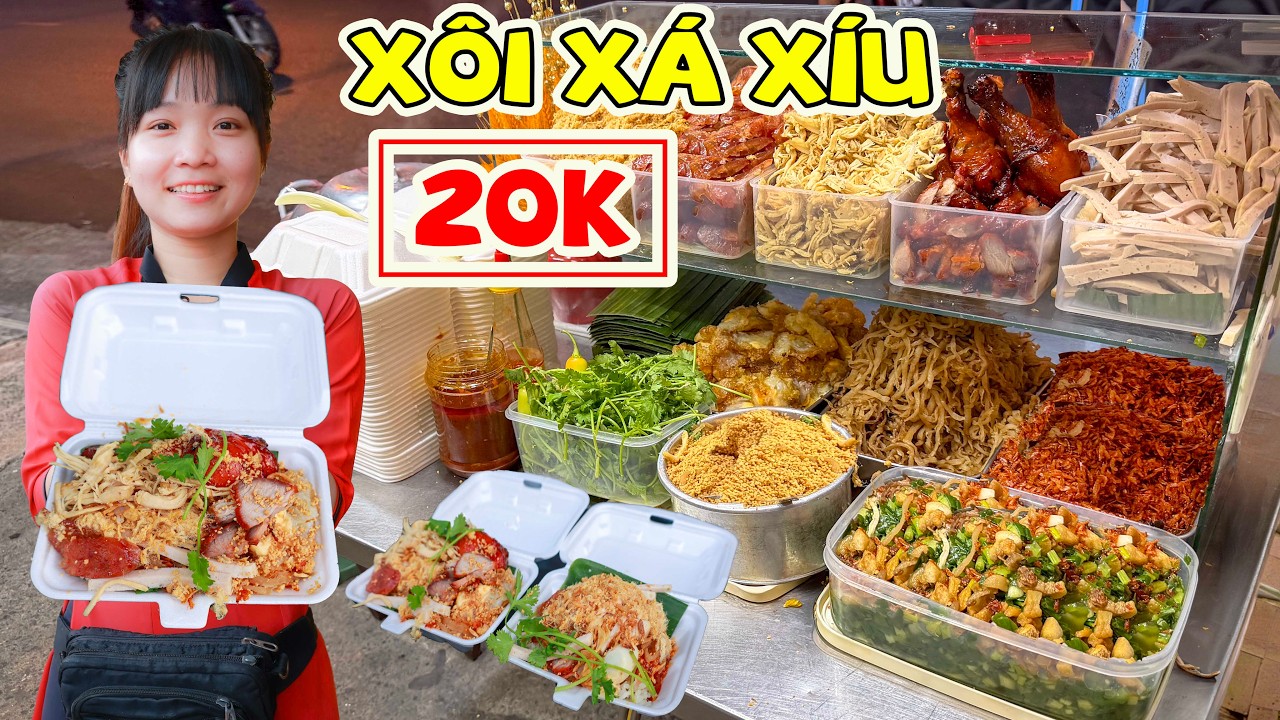 Em Gái Dễ Thương Bán Xôi Xá Xíu 20K Khẳng Định Không Cần Pa Tê Vẫn Ngon Không Chịu Nổi