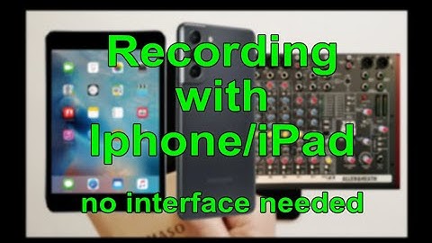 EASILY send Pro Audio to an iPad/iPhone