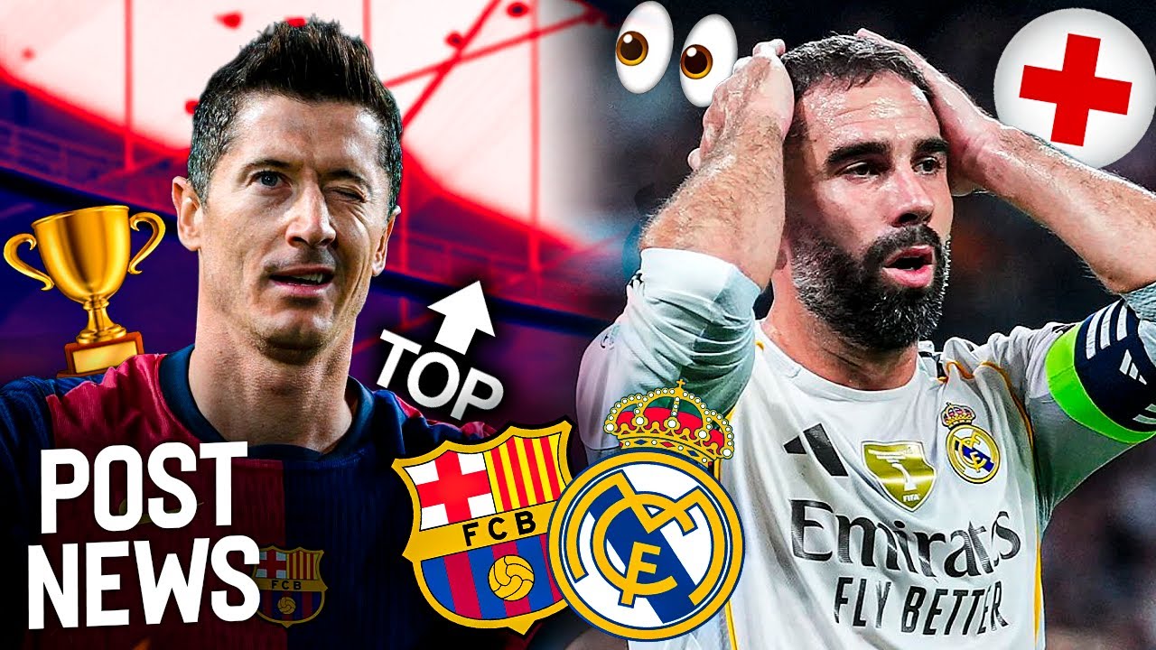 LEWANDOWSKI HACE HISTORIA | DANI CARVAJAL PREOCUPA A ARBELOA | EL BARÇA  INVICTO EN CASA