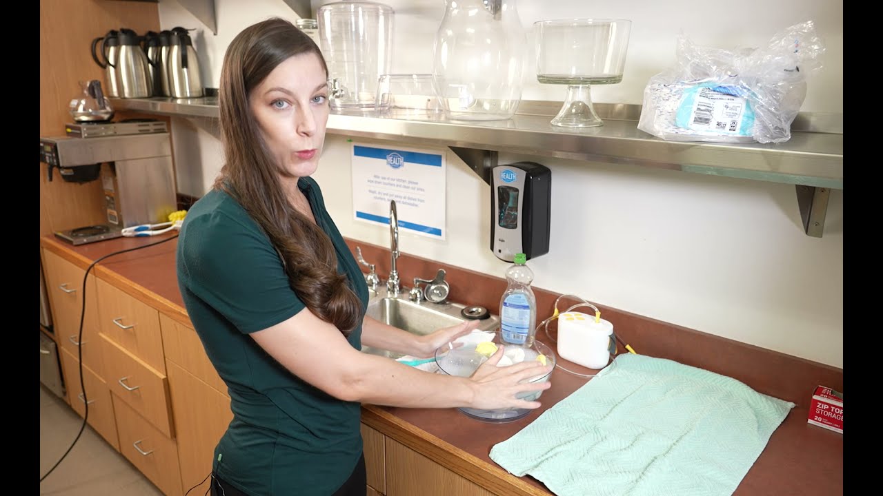 WIC - Breast Pump Assembly and Cleaning