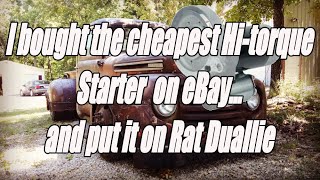 We try the cheapest Mini High Torque Starter on eBay. Third Gen Trans Am Starter Swap Budget High Torque Starter