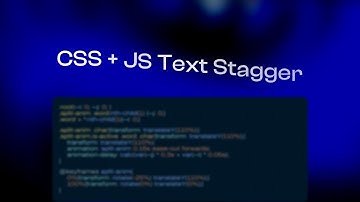 Staggered Text on Scroll Animations in Webflow