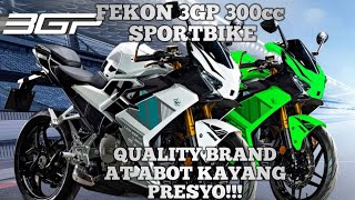 FEKON 3GP 300CC SPORTBIKE NG FKM GOOD QUALITY AT NAPAKA POGI AT PASOK SA BUDGET NG MGA PINOY!!!ASTIG