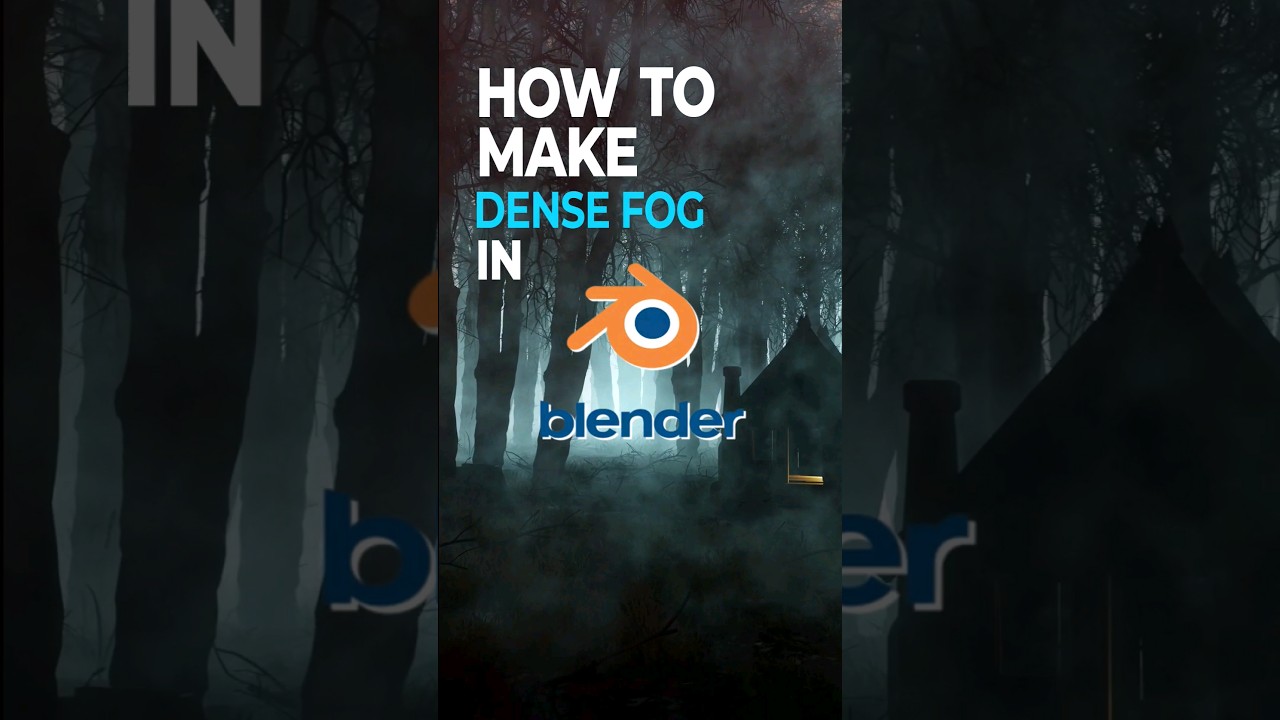 How to make dense Fog in Blender 