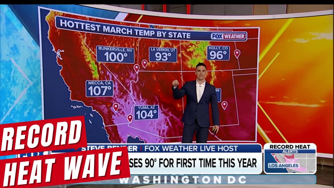 Extreme Heat Wave Across Southwest Breaks Records As High Temperatures ...